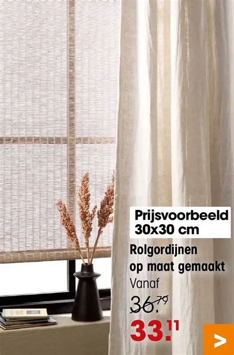 kwantum rolgordijn op maat